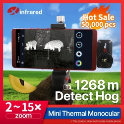 Xinfrared InfiRay T3 Thermal Camera Phone Hunting Night Vision Thermal Camera for Android-C Type with Handle Holder