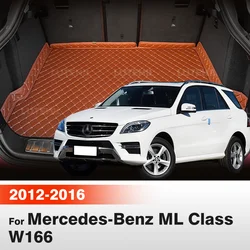 For Mercedes-Benz ML Class W166 2012 2013 2014 2015 2016 Car Trunk Mat boot Carpet Interior Accessories
