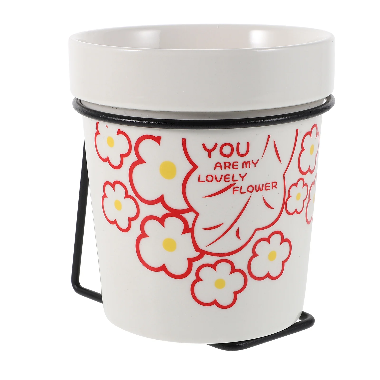 

Nordic Style Ceramic Chopsticks Holder Iron Rack Multifunctional Kitchen Utensil Organizer Cutlery Drainer Stable Elegant