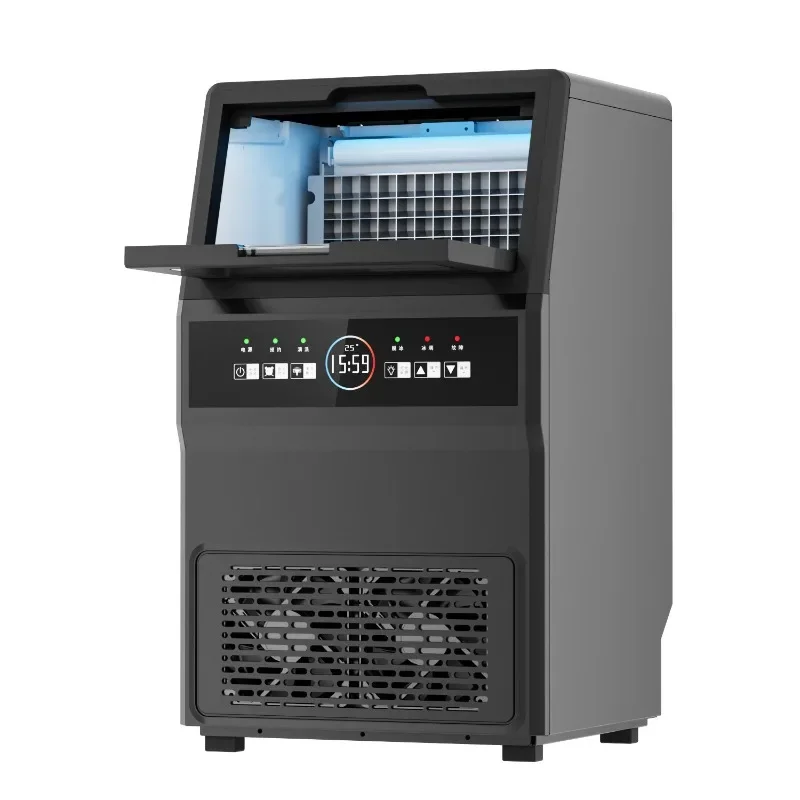 Ice making machine Large capacity square ice cube Large bar ice cube machine y