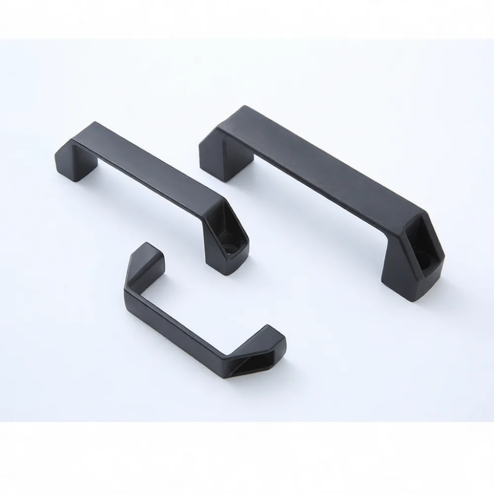 Modern Industrial Cabinet Pull Handle Aluminum Alloy Nylon LS522 Hardware Door Grip Equipment Toolbox Repair Accessory