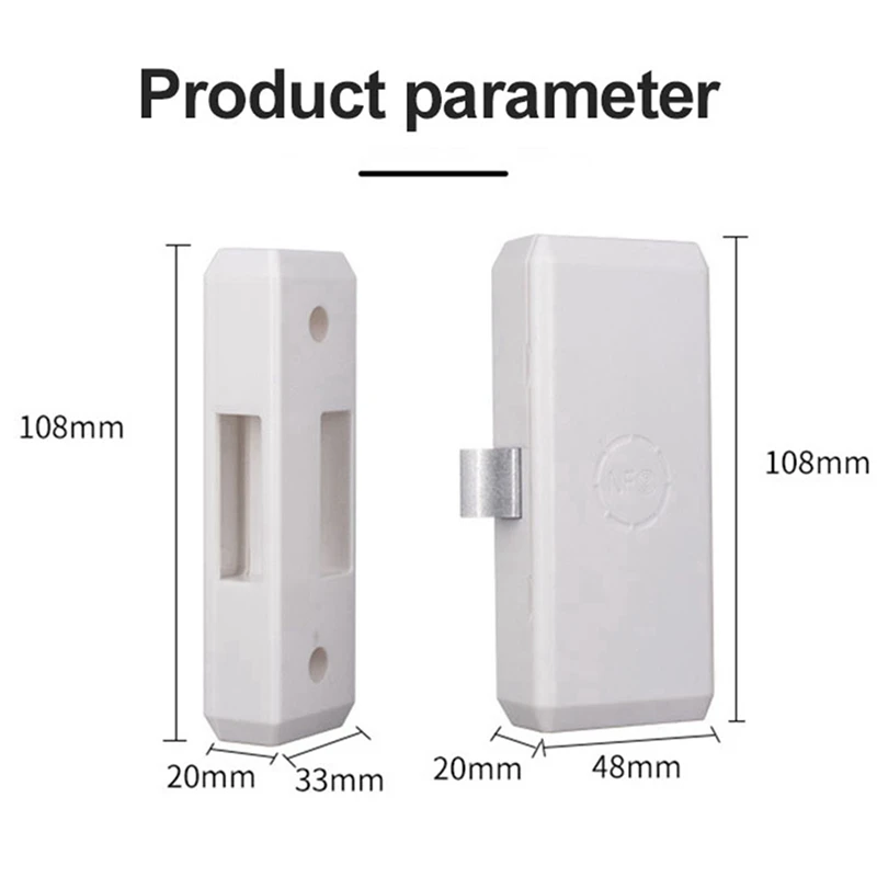 스마트 투야 서랍 NFC 센서 잠금, 보이지 않는 키리스, 구멍 없음, 파일 캐비닛 잠금, 옷장 잠금, 앱 블루투스, 4X