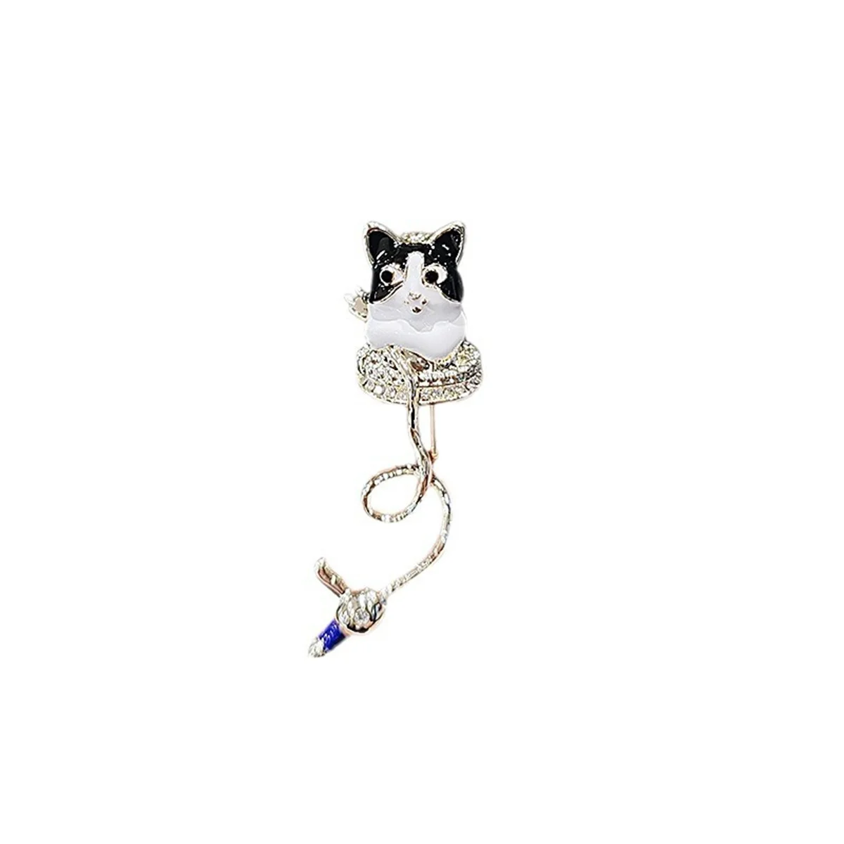 Rinhoo Reiten Besen Fliegende Katze Brosche Für Frauen Cartoon Nette Hexe Kätzchen Kragen Anstecknadeln Lustige Tier Rucksack Abzeichen Schmuck – Detail 38