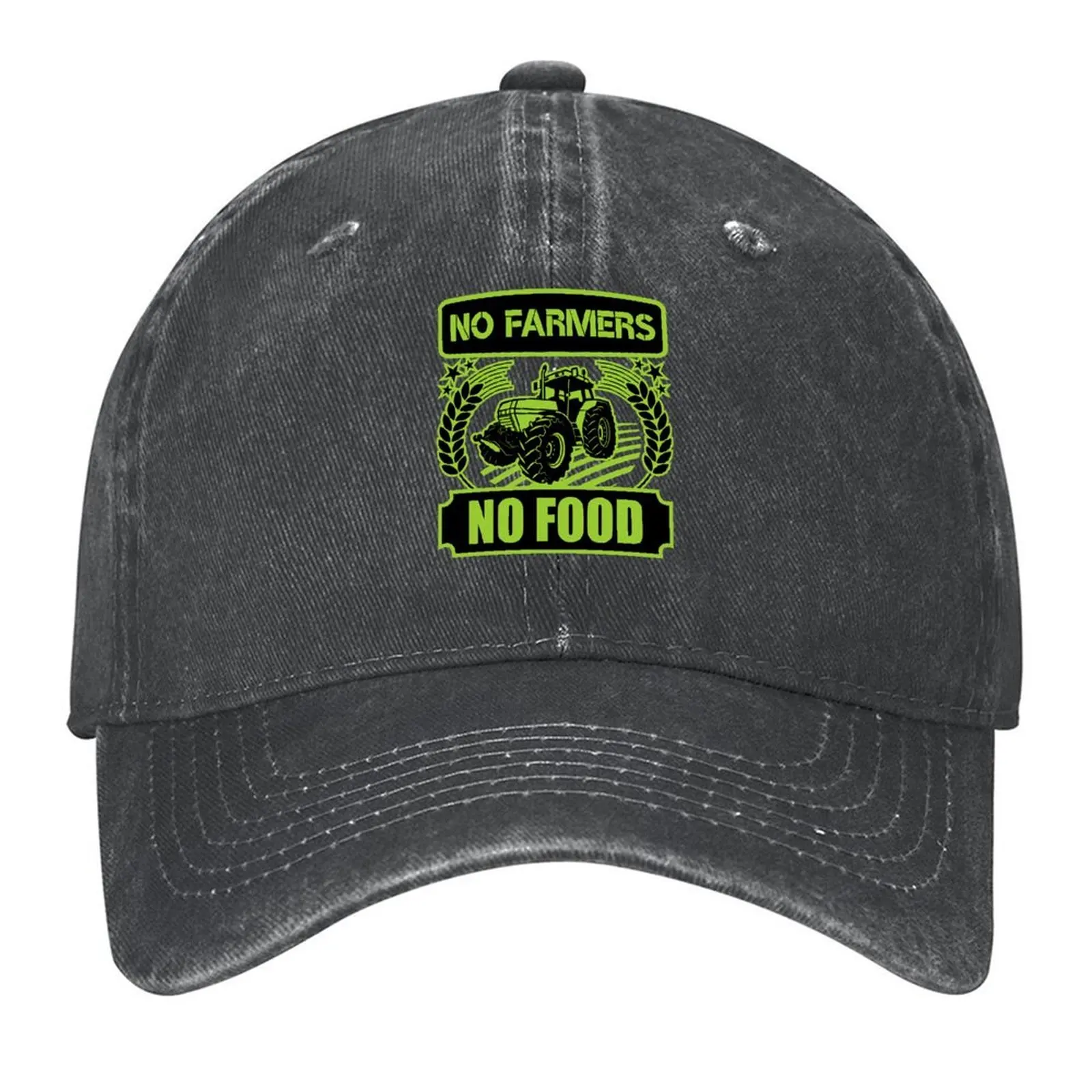 

No Farmers No Food - New sticker - Redbubble Baseball Cap Kids Hat Trucker Hat hats for men hiking hat Hats Woman Men's