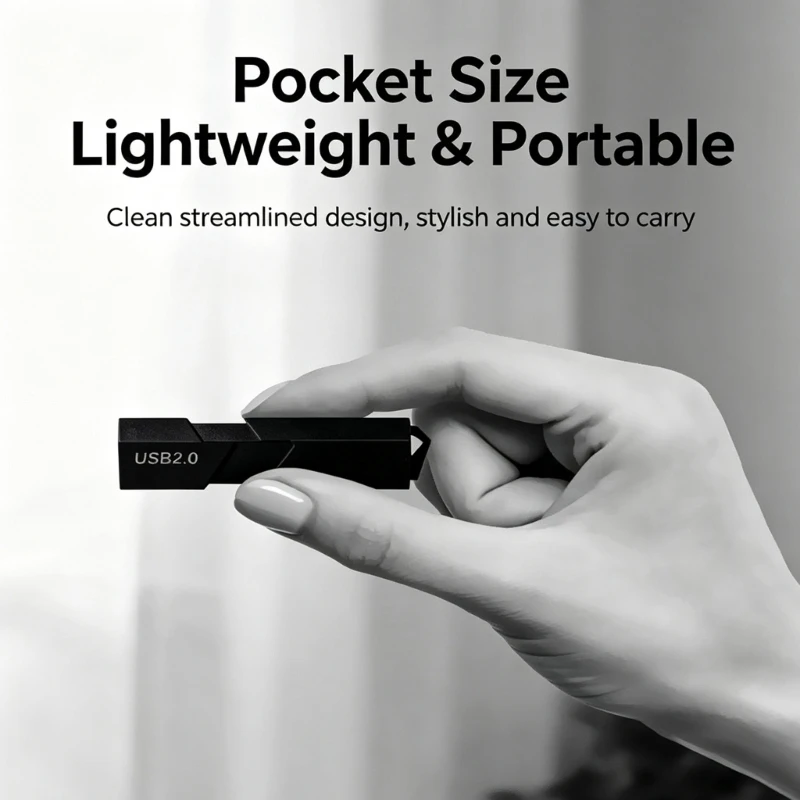 2 in 1 USB 2.0 Card Reader for Card File Access, Travel Photo Export Tool