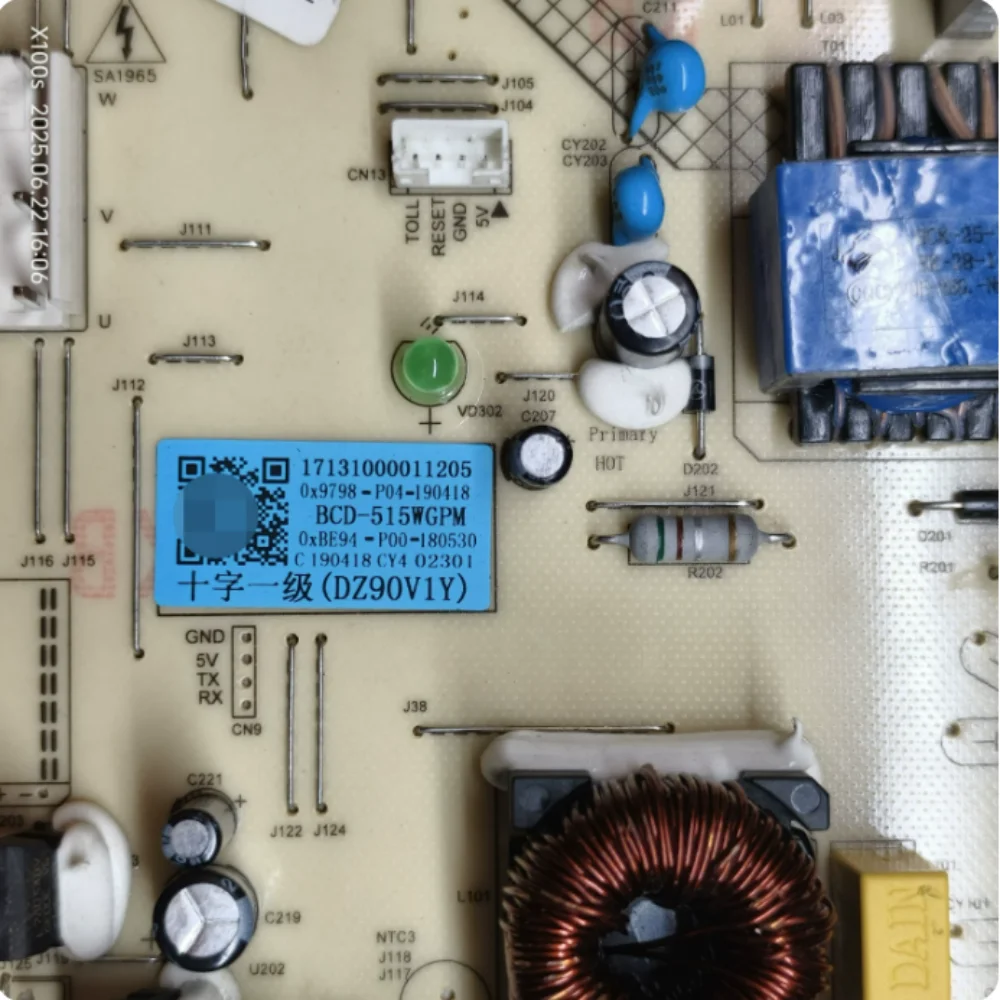 for Midea refrigerator motherboard computer board BCD-515WGPM control board 17131000011205 power board