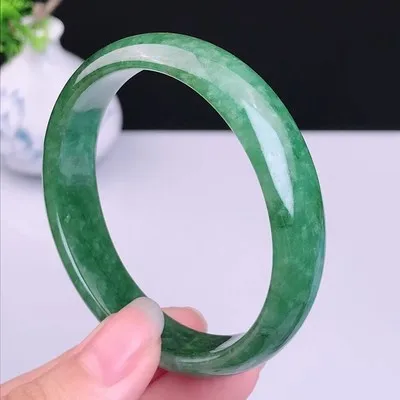 

zheru Jewelry Natural Burma Jade 54mm-62mm bracelet Exquisite Princess bracelet send girlfriend send mom