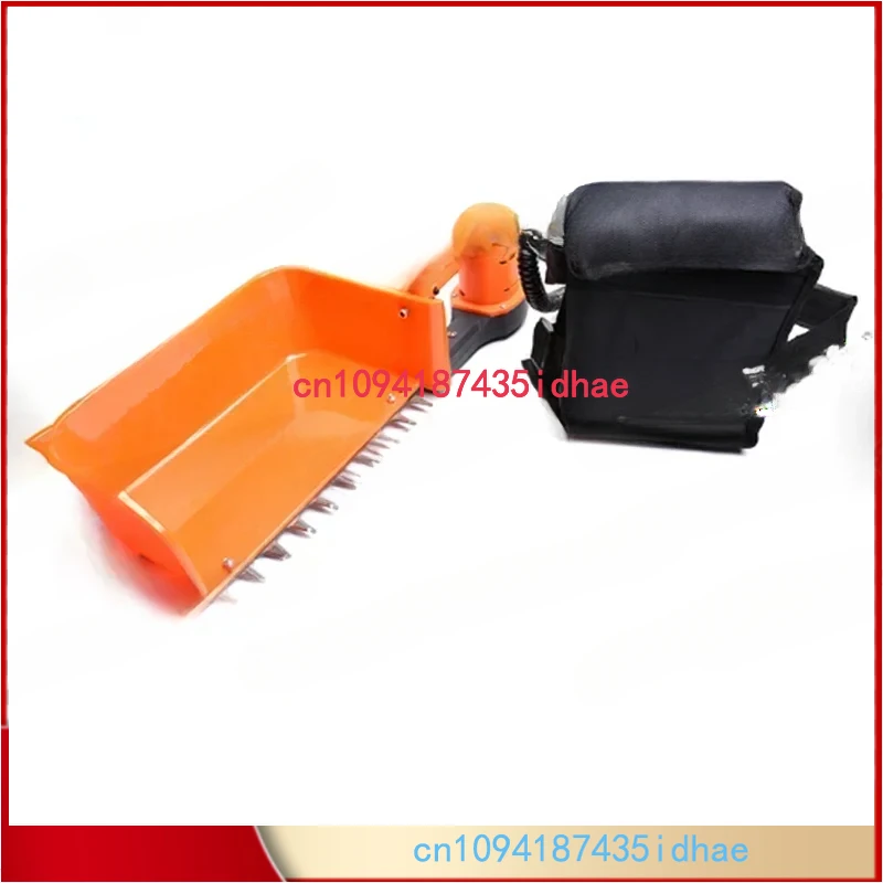 Best Selling Agricultural Model Mini Handheld Tea Picker Lithium Battery Tea Harvester Machine