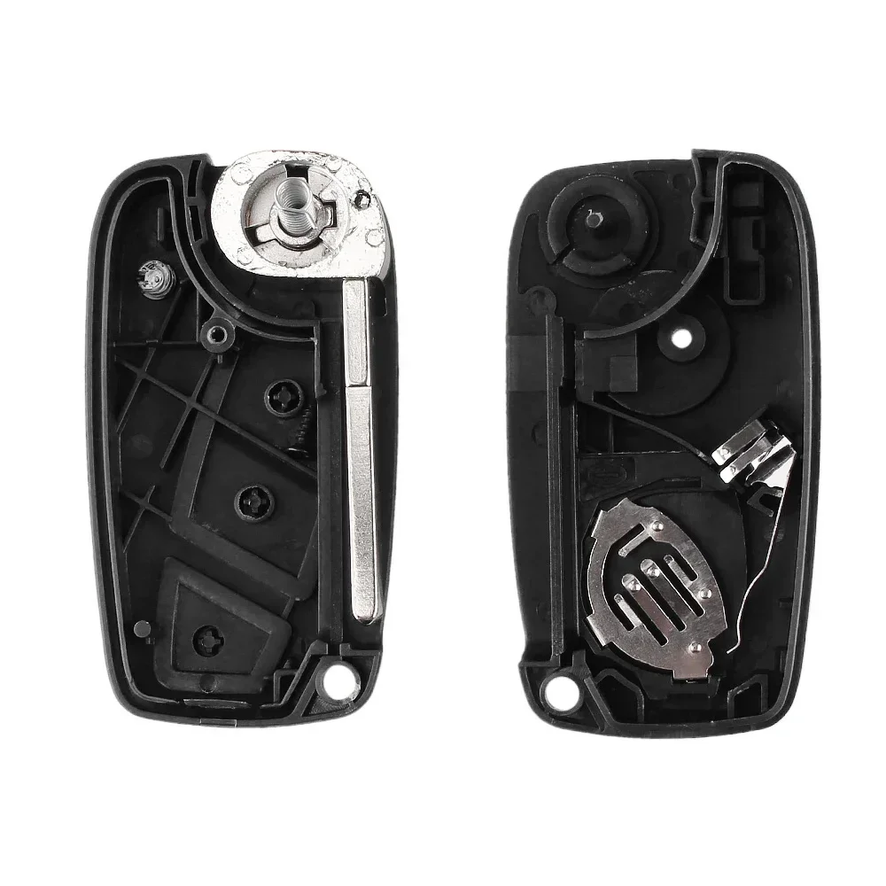 KEYYOU Flip Car Key Case dla FIAT Iveco Punto Ducato Stilo Panda Idea Doblo Bravo 2/3 przyciski