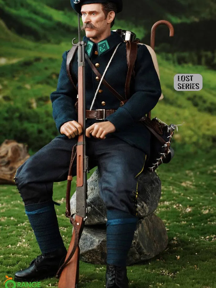 QORANGE QOTOYS Lost Series QOM-1041 1/6 프랑스 Chasseurs Alpins in Vosges 1915 Memorial Military 12" 풀 세트 맨 액션 피규어