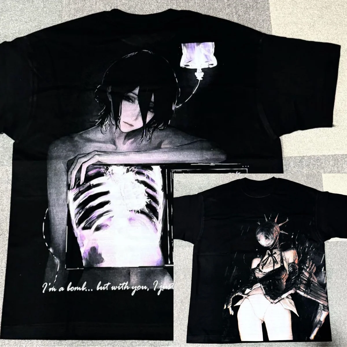 Chainsaw Man Devil Reze Anime Dark Y2K Aesthetics Graphic T-Shirt Cotton Men Women Streetwear Tee