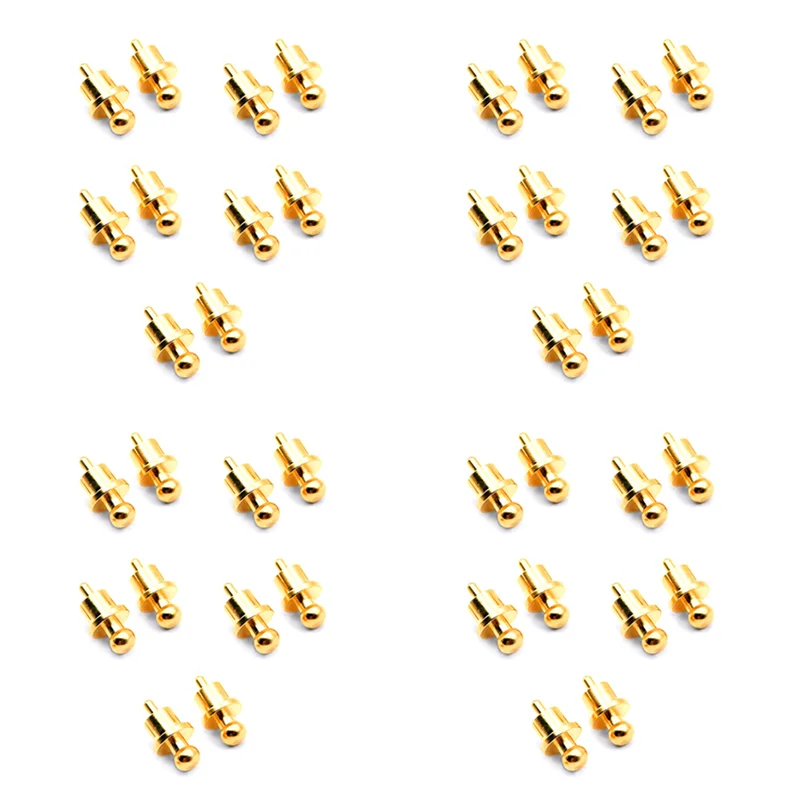 

40Pcs Gold Plated RCA Plug Cap Short-Circuit Socket, Phono Connector RCA Shielding Jack Socket Protect Cover Caps