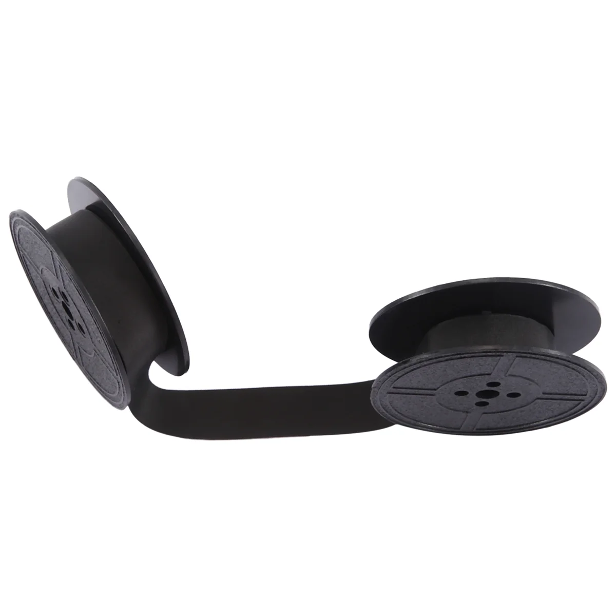 1แพ็คเครื่องพิมพ์ดีดริบบิ้นTwin Spoolเครื่องพิมพ์ดีดริบบิ้นหมึกTwin Spool Packหมึกเปลี่ยนสําหรับเครื่องพิมพ์ดีดส่วนใหญ่ (สีดํา)