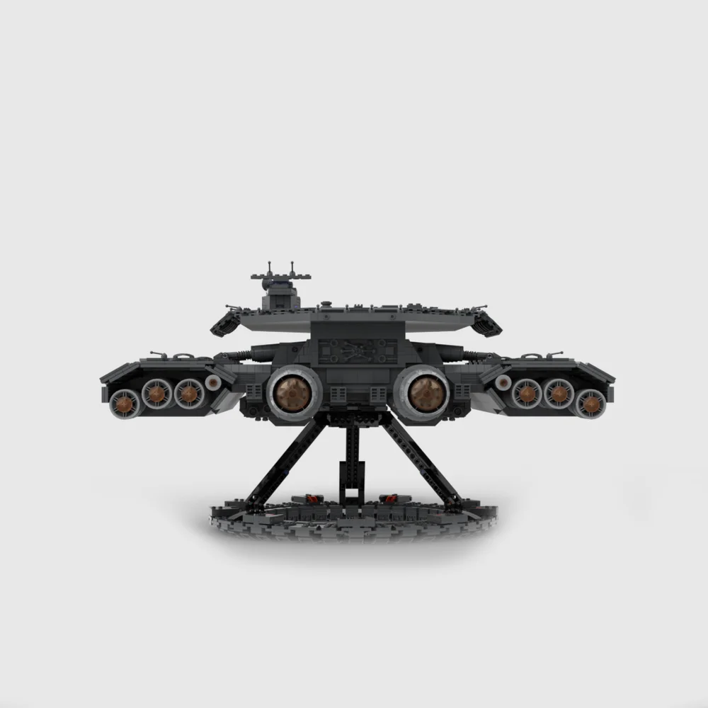 9360 قطعة MOC-35381 كوكب الفيلم ستارجيت أتلانتس SG-1 يو اس اس ديدالوس سفينة الفضاء العميق سفينة الفضاء لعبة مجسمة كبيرة الطوب الأطفال هدية