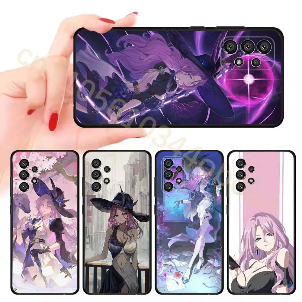 Honkai Star Rail Jade Phone Case for Samsung Galaxy A20,21s,22,31,32,52,71,80,A91,5G Colorful Cover Smartphone Pretty