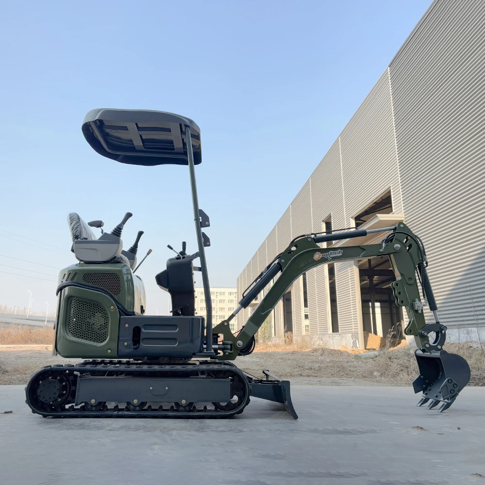 Customized Mini Excavator for Sale 1–2 Ton EPA B&S Engine Small Digger