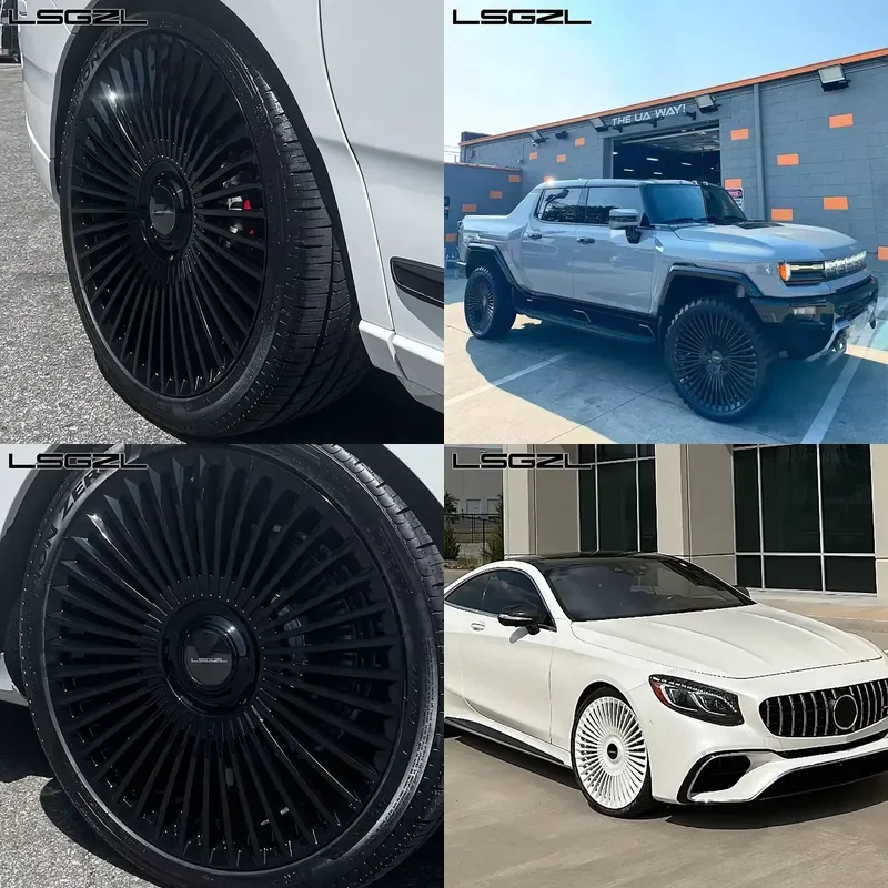 

i LSGZL Forged Monoblock 5x114.3 6x139.7 5x120 Multi-spokes Custom Alloy Rim for Cls GLC Car Wheels