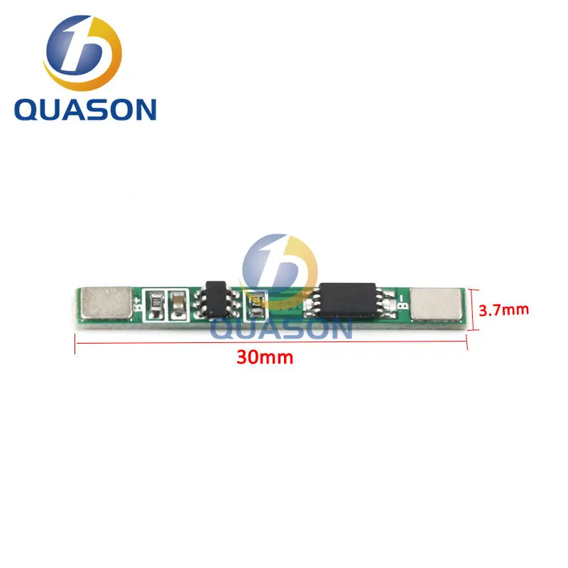 5PCS/LOT 1S 3.7V 3A li-ion BMS PCM battery protection board pcm for 18650 lithium ion li battery