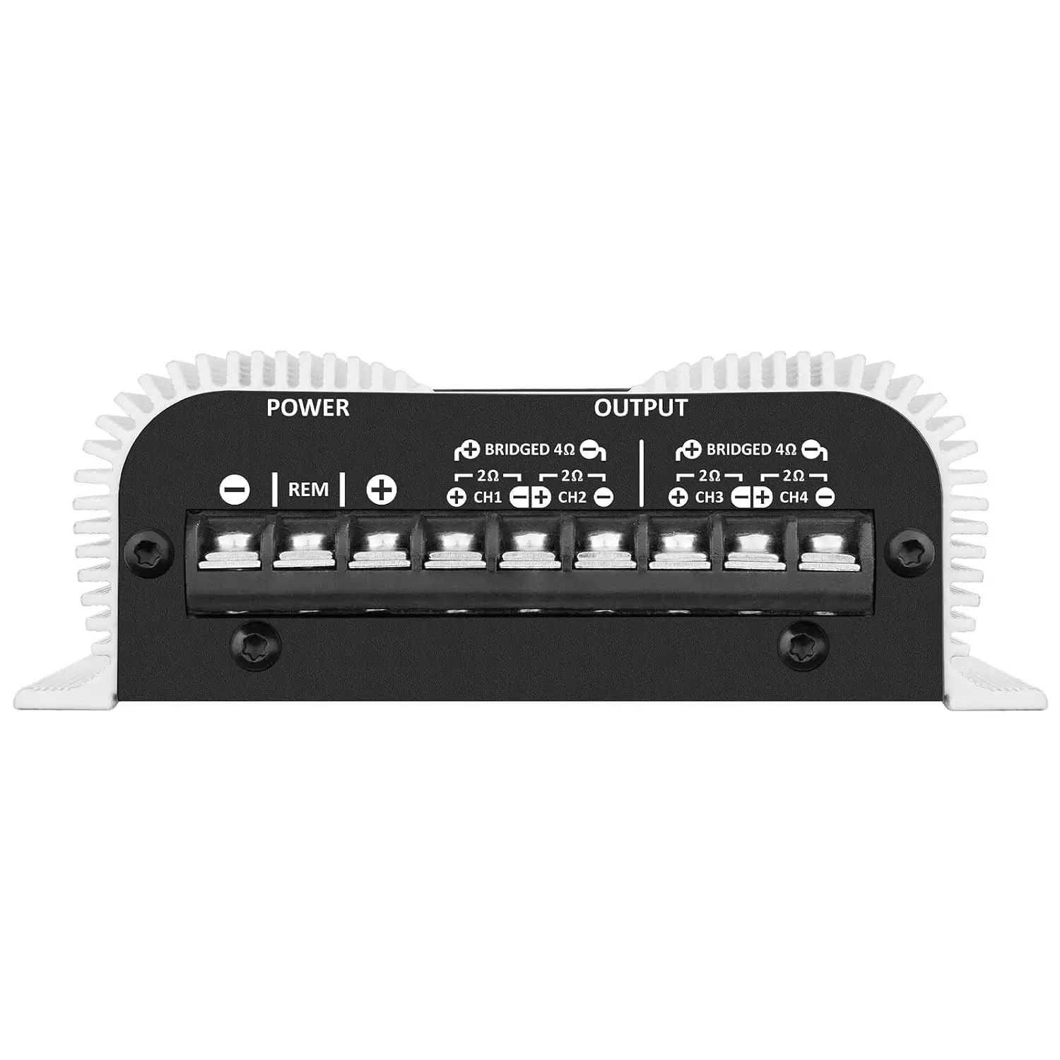 Taramps x2 TS 400x4 400W RMS 4-Ch Class D Car Amplifier, RCA Input, 2 Bridged Channels