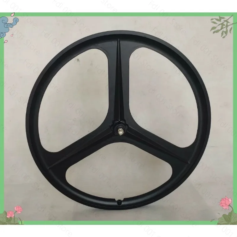 700C Integrated Fixed Gear Bike Wheels 3-Knife / 5-Knife Non-Slip Front & Rear Dead Fly Wheel Set