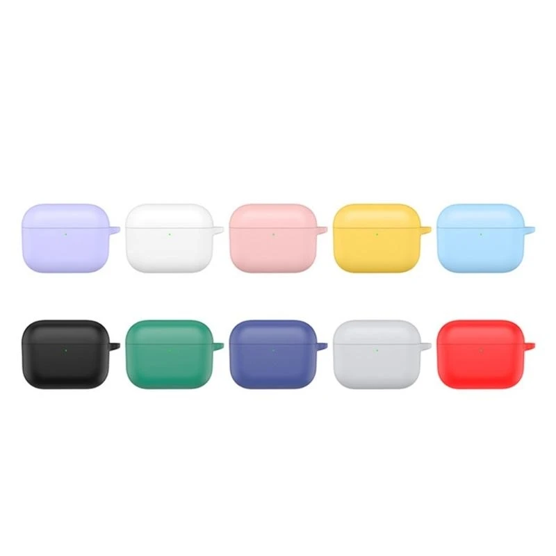 滑り止めテクスチャ付きイヤホンケースカバー 360度保護 ワイヤレス充電対応 airpods pro3 ヘッドホン充電ケース用