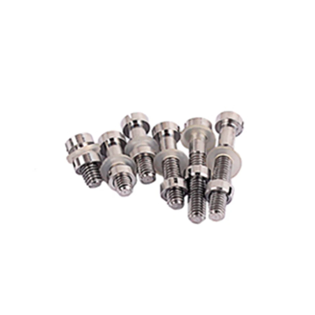 Turntable Headshell Cartridge Stylus Mounting Kit Wear-resistant Phonograph Screw Bolts Aluminum Anti-skidding Nuts Set