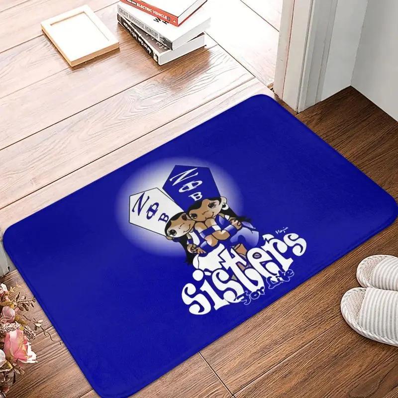Custom Zeta Phi Beta Sorority Doormat Anti-Slip Entrance Bath Kitchen Floor Door Mats Garage Carpet Rug