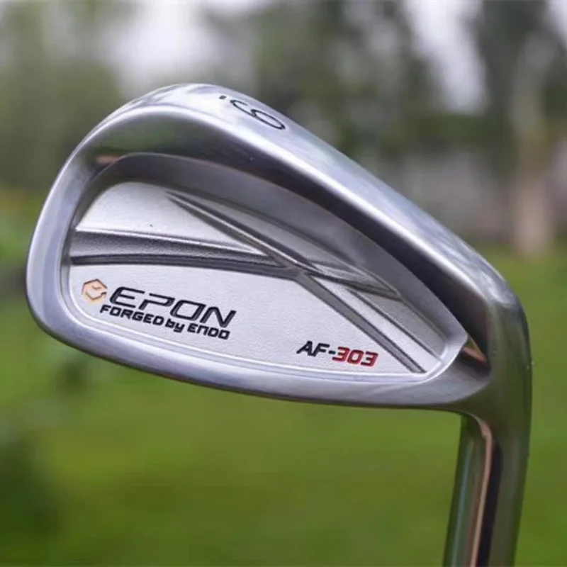 New EPON golf clubs AF303 irons men\'s full set of iron accurate easy to hit high ball control soft iron forging4-9 P 7-Piece Set