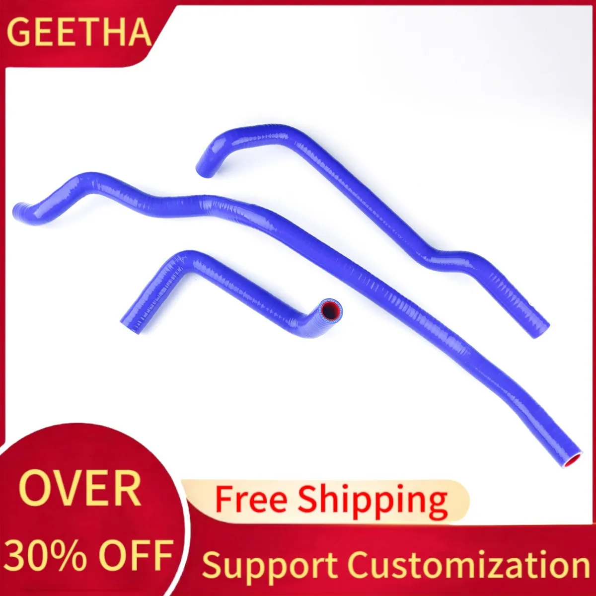 

For 2004-2005 Suzuki Twin Peaks 700 LTV700F 4x4 Silicone Radiator Coolant Pipe Tube Hose Kit