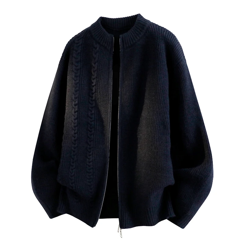 Autumn and Winter Casual Versatile Cardigan Fashionable Comfortable Breathable Men's Casual Sweater Men's Knitted Sweater