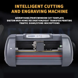 90-240 فولت آلة قطع الفينيل 375 مللي متر ماكس فينيل الراسمة طابعة تغذية الورق قطع الطابعة راسمة الكمبيوتر ويندوز البرمجيات آلة قطع الفينيل DIY آلة ذكية لإنشاء Eti أفضل 6 آلات قطع فينيل مبيعا - رقم 1