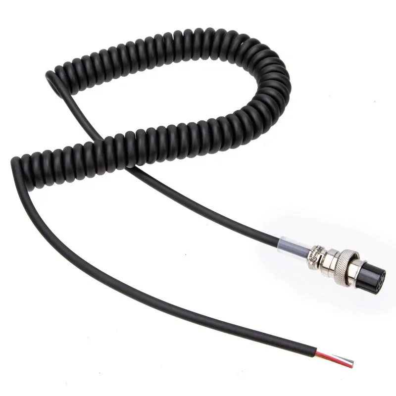 8-pins microfoonverlengkabel voor VHF/UHF-band Handheld luidspreker Mic Wire Vervanging Walkie Talkie-onderdelen voor Alinco EMS-57 EM