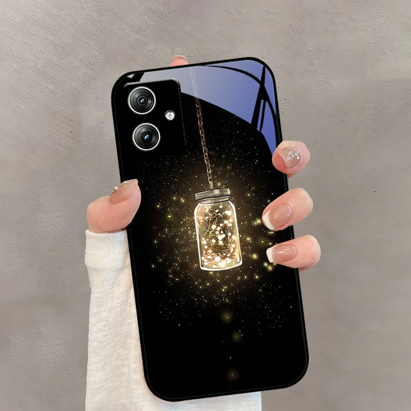 For Moto G55 G45 G54 G64 G75 G84 G85 5G Fashion Design Tempered Glass Phone Cover For Motorola Moto G Stylus 5G Cool Glass Case