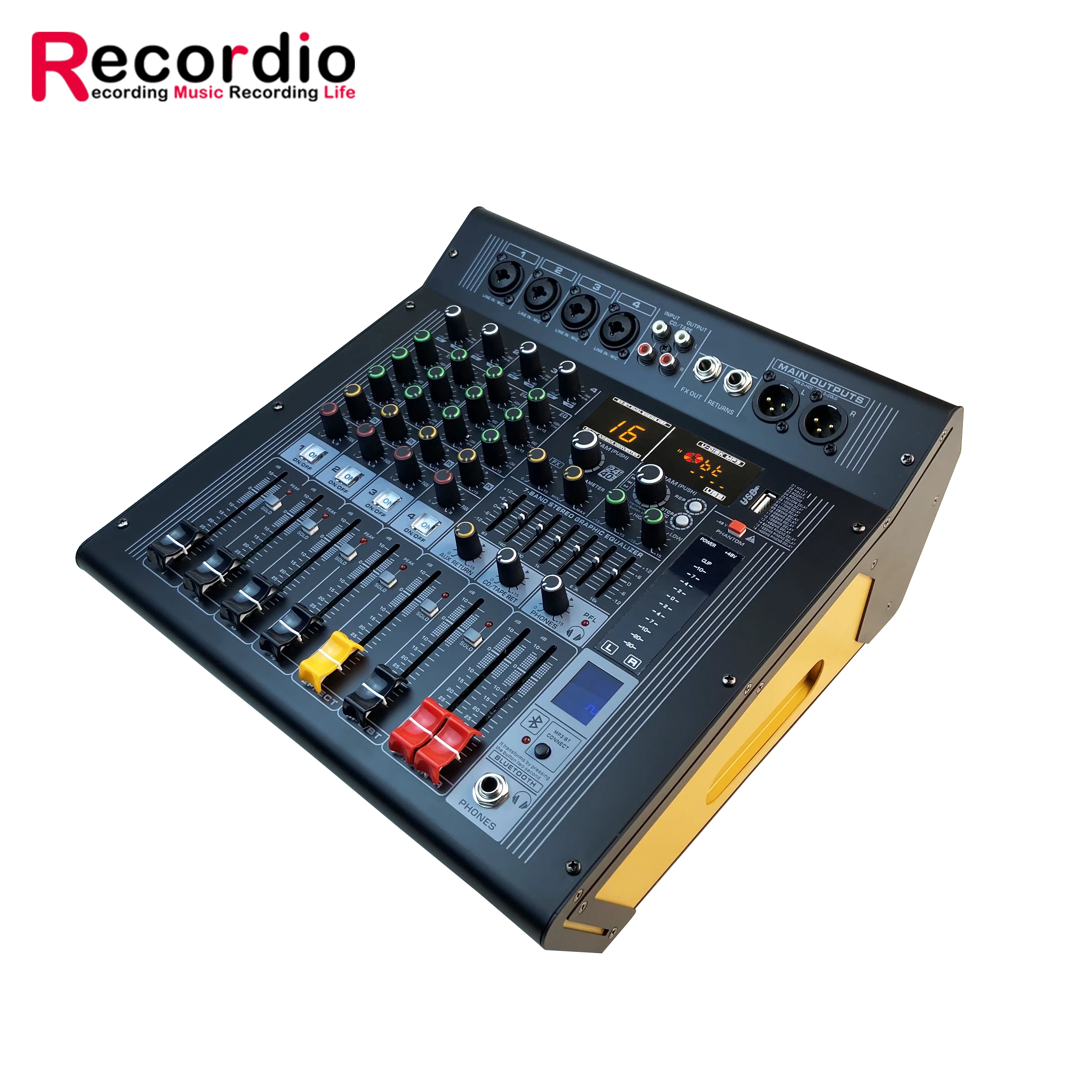 GAX-EX4 Professional Active Mixer Qu-24 Digital Mixer Allen Heath Digital Mixer with CE Certificate