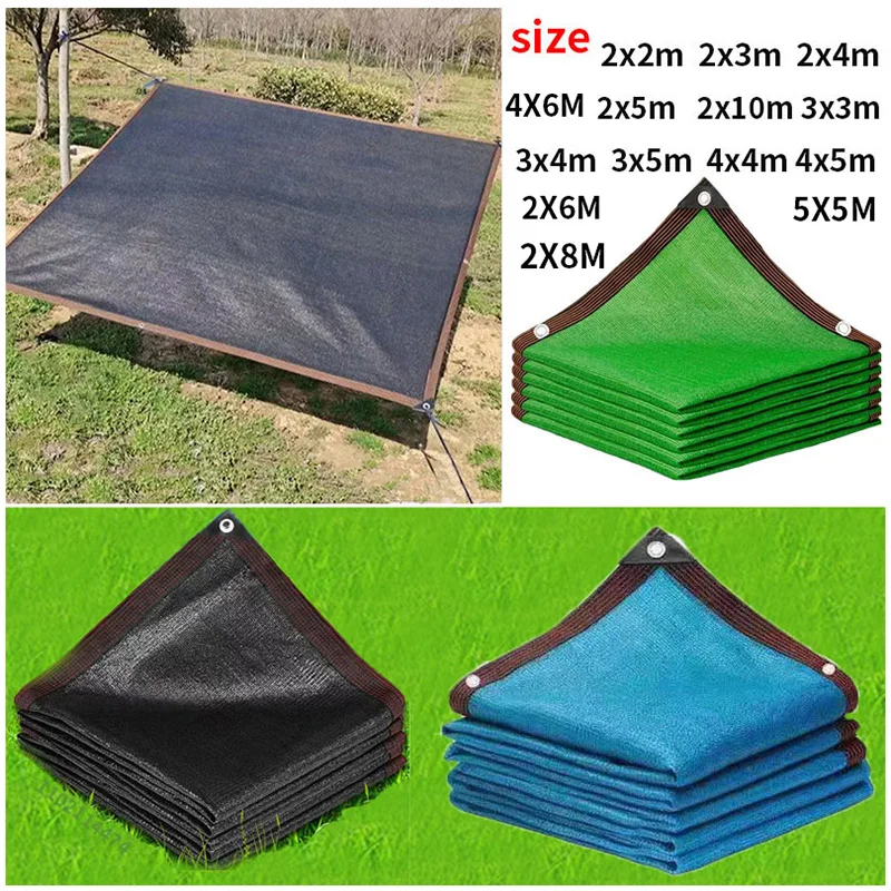 Black shading net, garden plant shading shed, greenhouse cover, pool shadow, greenhouse, 12 needle shading rate 85-90%