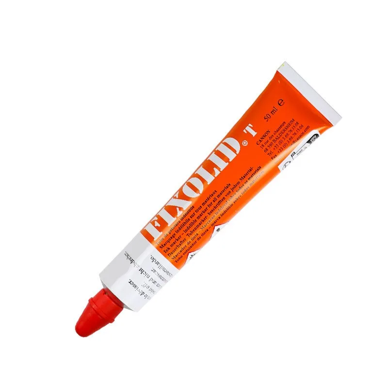 Fixolid Industrial Marker Bolt Wire Anti-Loose Marker Paint T300 Metal Paint Pen Red Marker Paste Glue