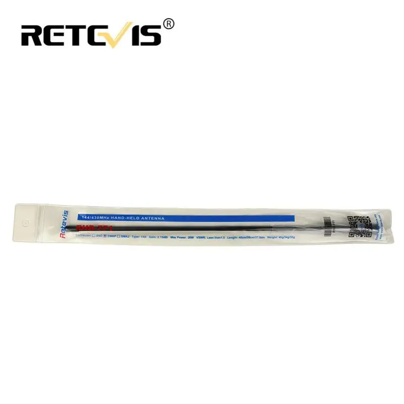 Retevis RHD-771 SMA-F Walkie-talkie Antenne VHF UHF 2,15 dBi Für Kenwood Baofeng UV 5R Für HYT Walkie Talkie zubehör