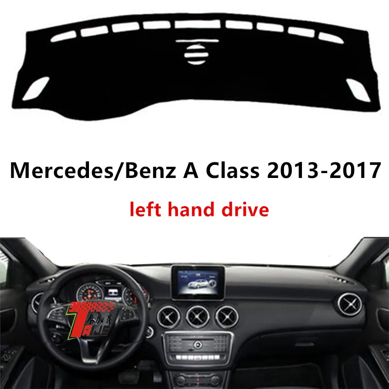 Three Color Choices Available Black Red Blue - Car Dashboard Cover For Benz A class 2013-17 L/R