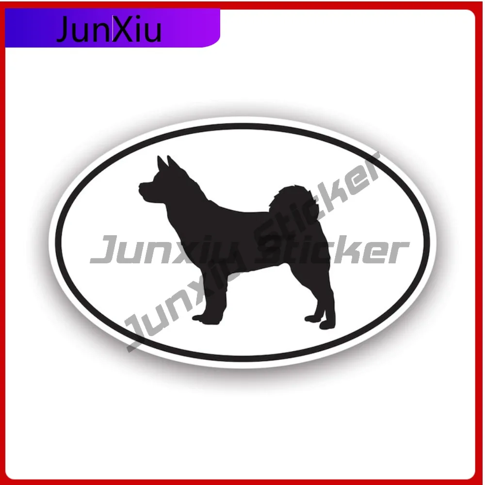 

Akita Euro Oval Stickerwaterproof Outdoor Decalsdog Anime Car Waterproof Vinyl Decal For Letter Boxe Fun Sticker Outdoor High