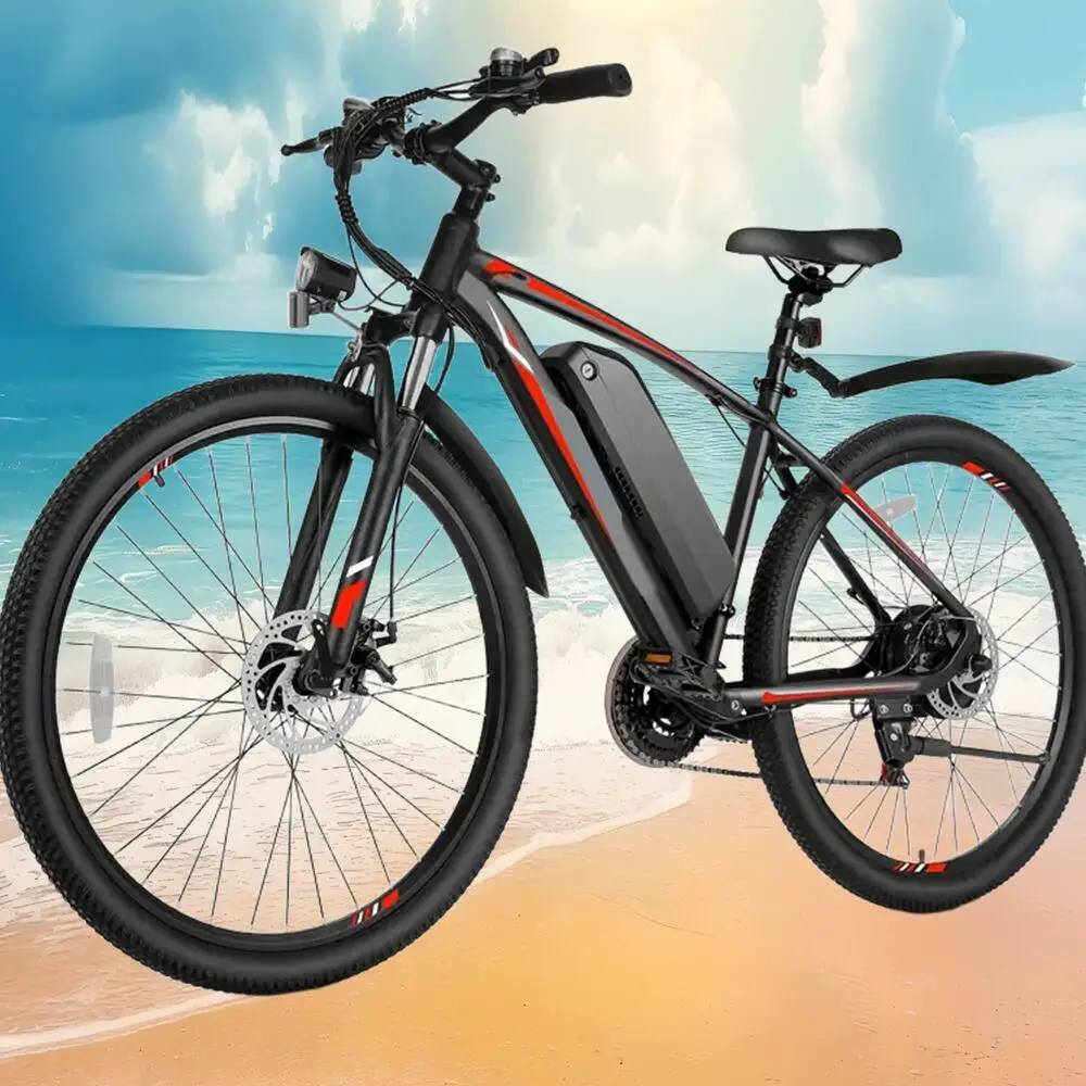 

Adults Electric Motorcycles Mountain Bike 26" 24" 500W Motor EBike 36V/374Wh/468Wh Battery Electric Scooter Dirt Bike For Adults