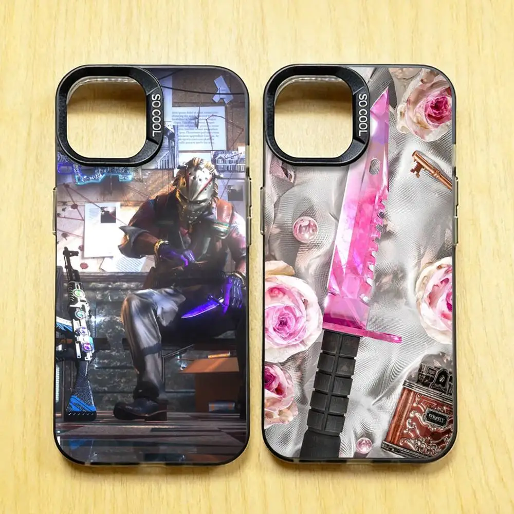 

C-Counter Strike-S CSGO Phone Case for iPhone 17 16 15 Max Mini 14 13 Pro Plus 12 11 X XS Air IMD Cover