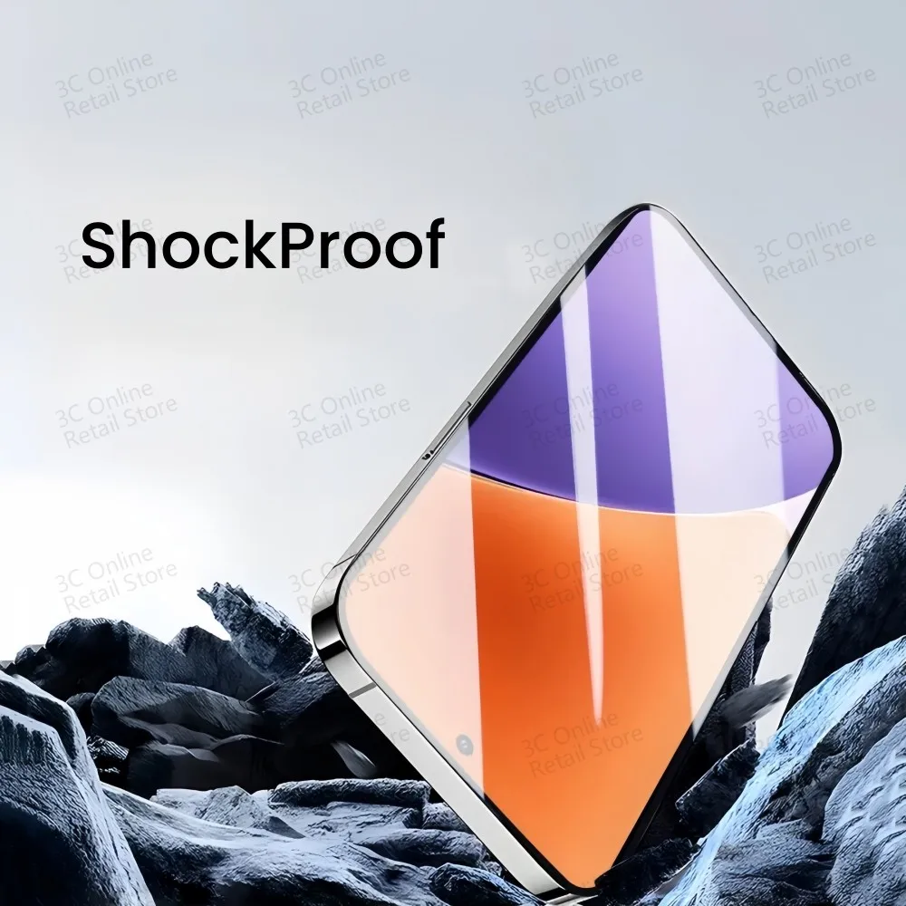 2 قطعة سهلة التركيب الزجاج المقسى ل Xiaomi 14 13 15 حامي الشاشة التغطية الكاملة قسط الغبار الحرة طبقة رقيقة واقية على Mi 15