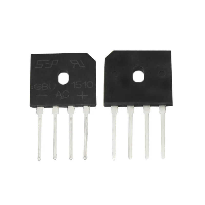 5PCS GBU1510 Diode Bridge Rectifier Glass Passivated 15Amp 1000 Volt Electronic Component