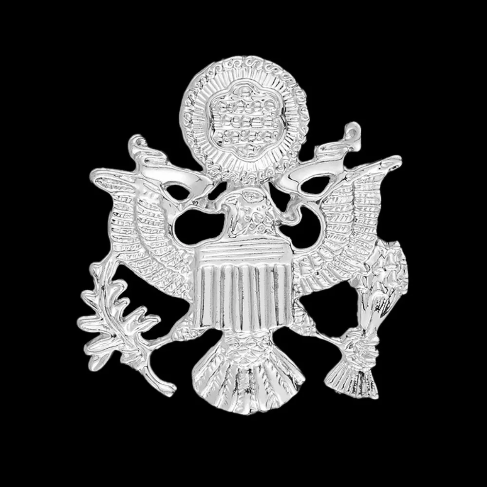 1 قطعة قبعة ضابط الجيش الأمريكي النسر شارة دعوى التلبيب دبوس