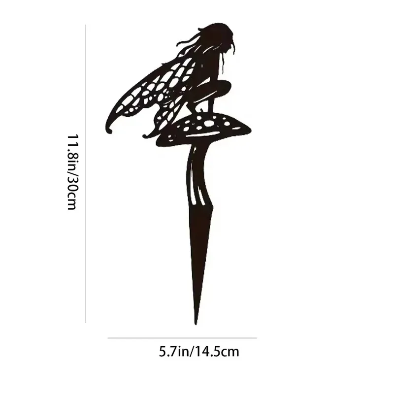 Garden Fairy Alette Unique Metal Outdoor Decorations Decorate Your Garden Large Outdoor Metal Patio Garden Decorations Outdoor