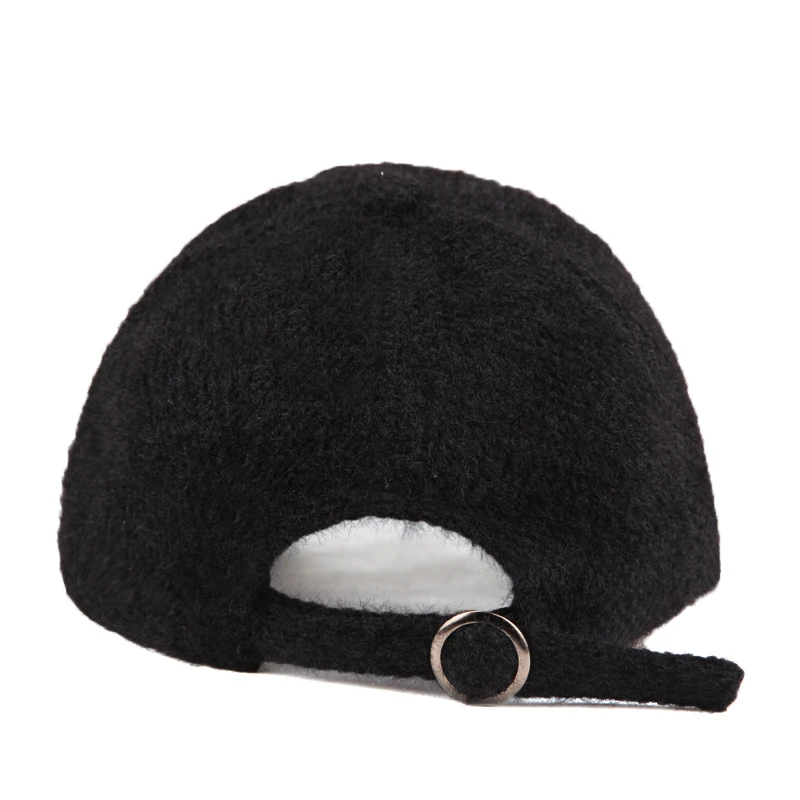 [YARBUU] Winter Baseball Cap For Women Casual Wool Rhinestone Gorras Caps Keep Warm Casquette Hats For Men wholesale