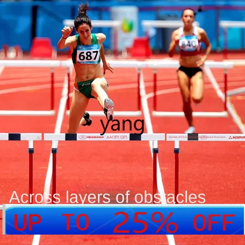 

lmm competition hurdle frame lifting adjustable high and low folding combination track and field special training equipment