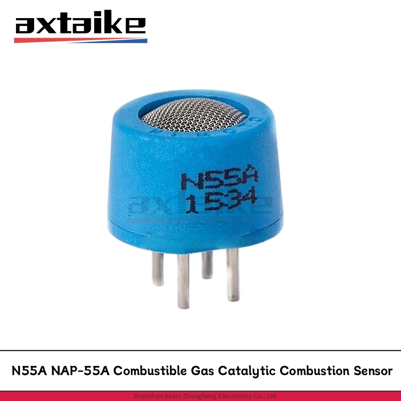 N55A NAP-55A Combustible Gas Catalytic Combustion Sensor Blue 4Pin