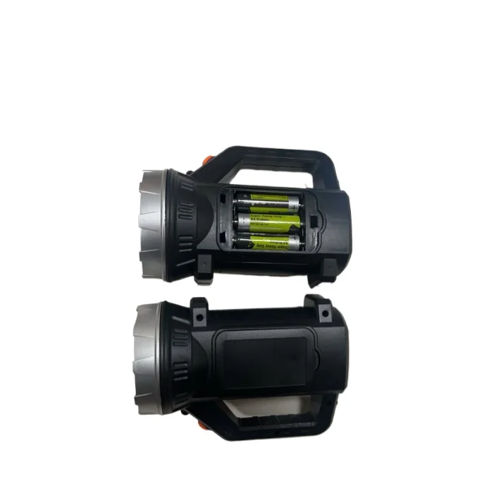 Rechargeable LED Flashlight Multi-Functional Strong Light Long-Range Night Fishing Intelligent Indicator for Outdoor Camping