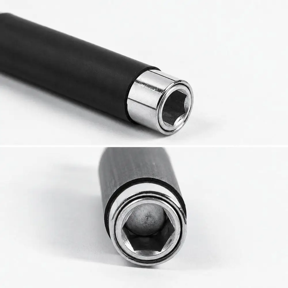 2pcs 1/4 Inch Hex Screw Bit Holder Telescopic Quick-Change Drill Bit Extension Anti-Tilt Screw Guide Power Drill Accessory